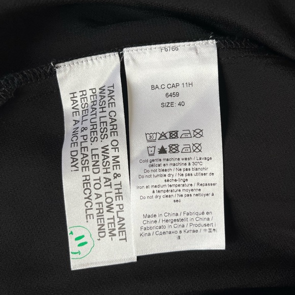 Ganni Printed Satin Midi Dress - Picture 7 of 7